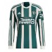Camisa de time de futebol Manchester United Victor Lindelof #2 Replicas 2º Equipamento 2023-24 Manga Comprida